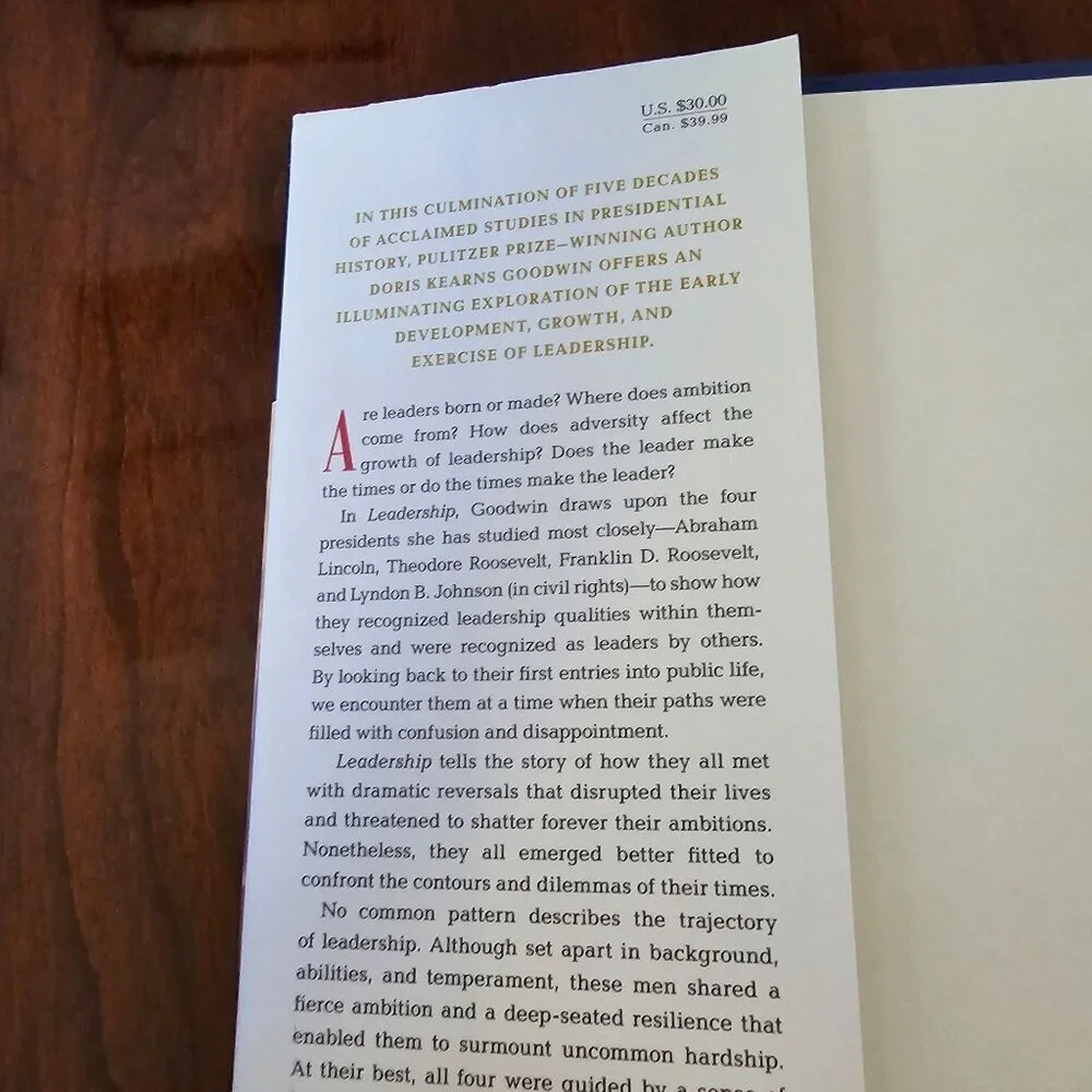 Leadership In Turbulent Times Hardcover Book By Doris Kearns Goodwin